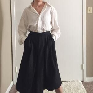 Vintage Carlisle Textured High Waisted Skirt.--BA3